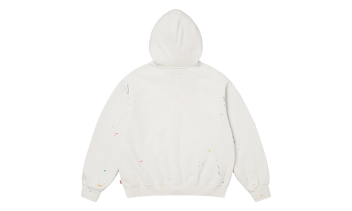 MM6 Maison Margiela Box Logo Zip Up Sweatshirt "SS26 - White" SU27171