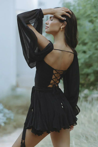 Elvaya – Chic Mini Dress with Timeless Flair