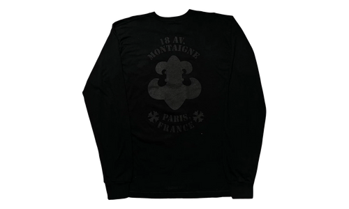 Paris Exclusive Fleur Long-Sleeve T-Shirt "Black" CHRM1150