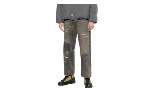 Savage Denim DP Wide Pants "Black" 252XBNH PTM07 BLAC