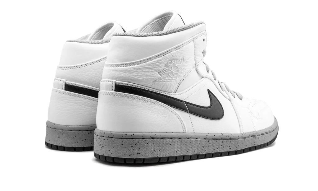 Air Jordan 1 Mid "White/Cement" 554724 115