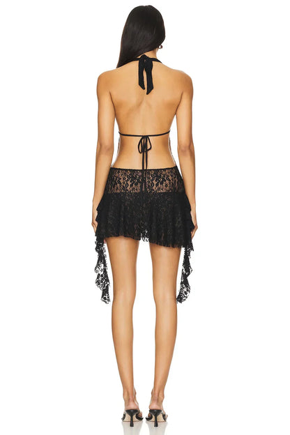 Irisia Lace Mini Dress