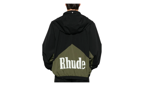 Aerial Track Jacket "Black / Olive" RHPF24JA01863 BLO