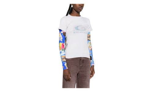 Double Sleeve T-Shirt WMNS "Multi" 809262 TTVN7 9059
