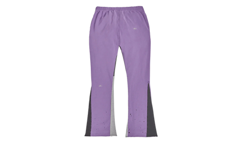 GD Logo Paint Splatter Flare Sweatpants "Purple White Multi" GDGLFSP