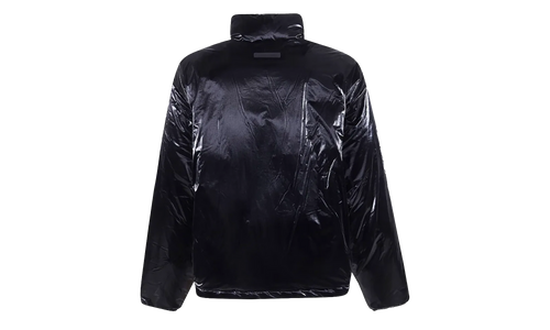 Ripstop Nylon Puffer Jacket "Metallic Black" 202HO258181F