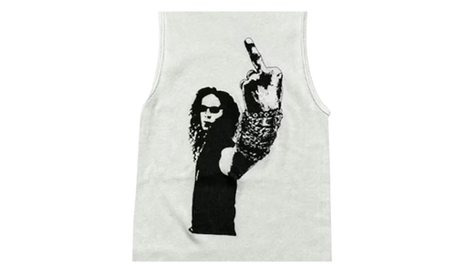 Richard Stark Middle Finger Tank "White" CHRM1139