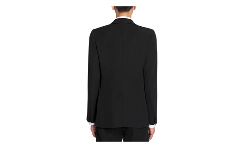 VIRGIN WOOL SINGLE-BREASTED JACKET "Black" RM JA0005 5576 P23 10