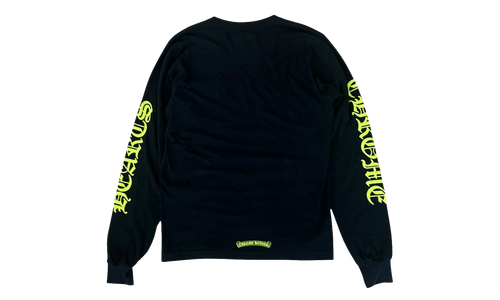 Neck Logo Longsleeve T-Shirt "Black / Yellow" CHRM0748