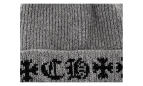 Big Daddy Cashmere Beanie "Grey" CHRM0910