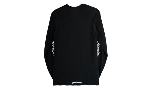 Horseshoe Floral Thermal "Black" CHRM0794