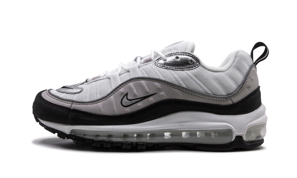AIR MAX 98 WMNS "White/Metallic Silver" AH6799 116