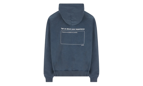 Oversized Drawstring Hoodie "Washed Navy" 858143 TTVL5 8806
