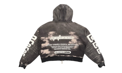 RADICAL ALMA CVA ZIP HOODIE "Black" RIV04