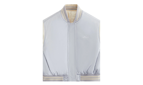 Landry Varsity Cropped Bomber "Pastel Blue" khw010187 431