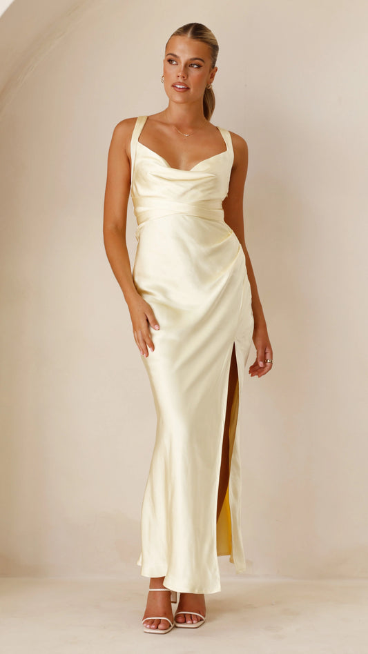 Zendaya Maxi Dress - Yellow