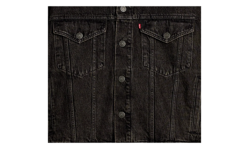 Jordan x Levi's Type III Trucker Jacket "Black / Wash Black" 055FC-0000