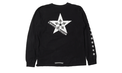 Stars Long Sleeve T-Shirt "Black" CHRM0689