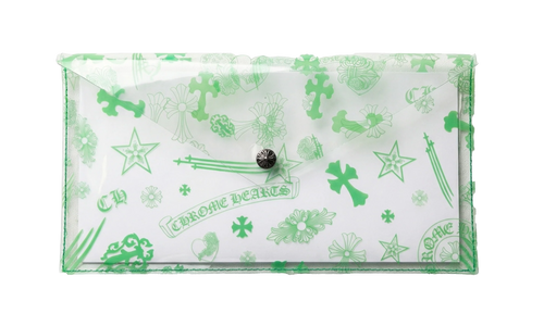 Translucent Logo All Over Pouch "Green" CHRM0726