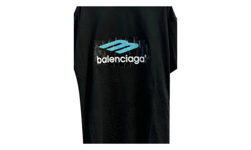 Oversized Short-Sleeve T-Shirt "Black" 850345 TTVT4 3363