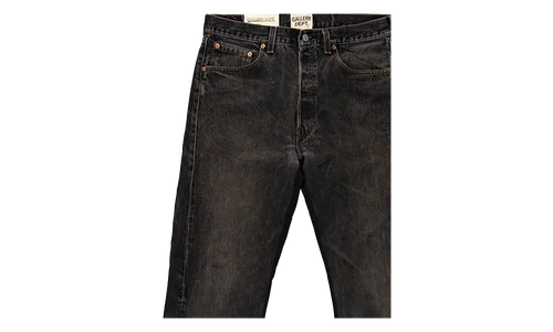 LA FLARE DENIM PANTS "Black" GD078