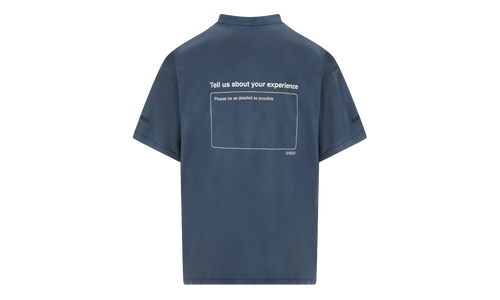 Twisted Crew Neck T-Shirt "Washed Navy" 850403 TTVL2 8806