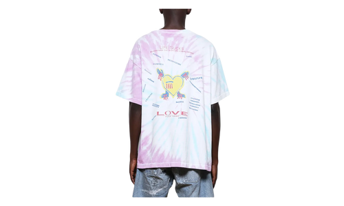 Saint Michael X Last Man Door World Tee "Tie Dye" SM YS8 0000 C46