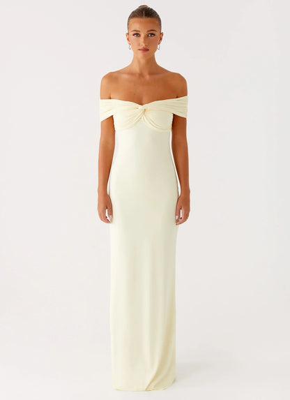 Countless Maxi Dress - Yellow
