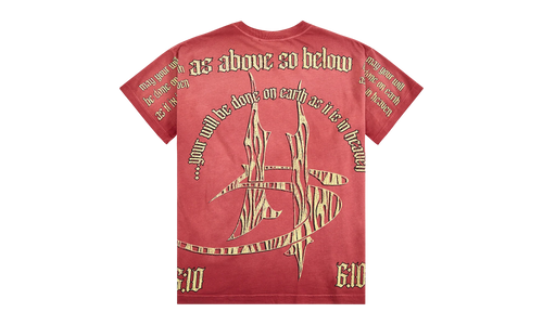 As Above So Below T-Shirt "Red" HSR275