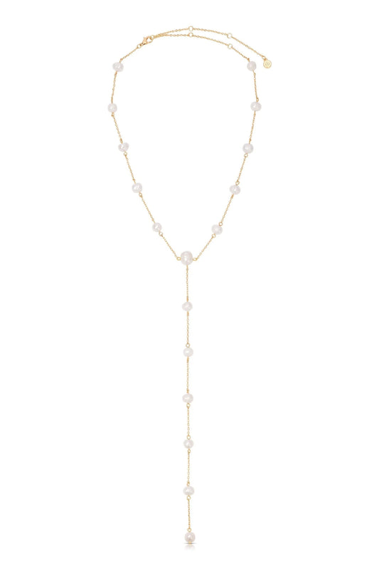 Dripping Pearl Necklace