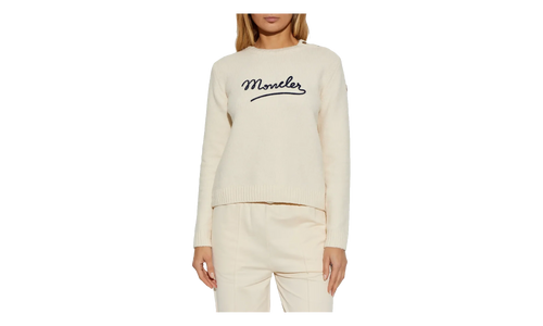Crew Neck Long Sleeve Top WMNS "Silk White" MON58