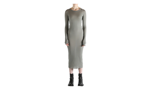 Rib Long Sleeve Dress WMNS "Euca" RP01F6546 MR 35