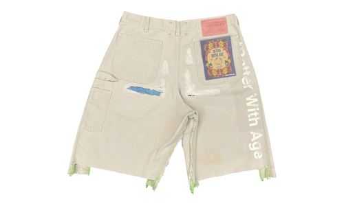 Repair Double-Wide Carpenter Shorts "Beige" BWA114