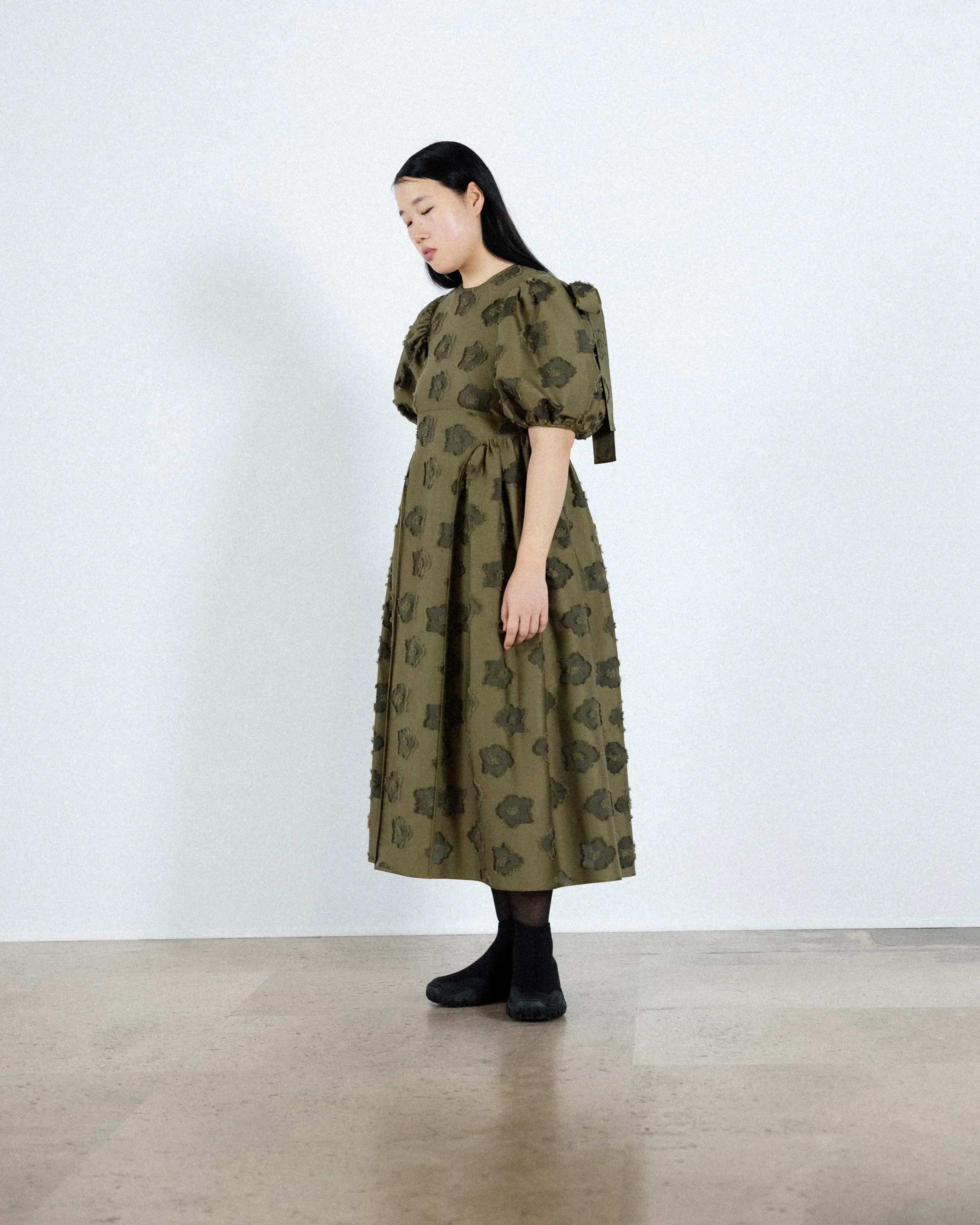FINNEGAN | DRESS ARPINA FIL-COUP… OLIVE