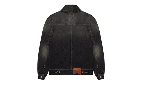 TIRE DENIM TRUCKER JACKET "AGOURA BLACK" RHFW25JA04012 3191