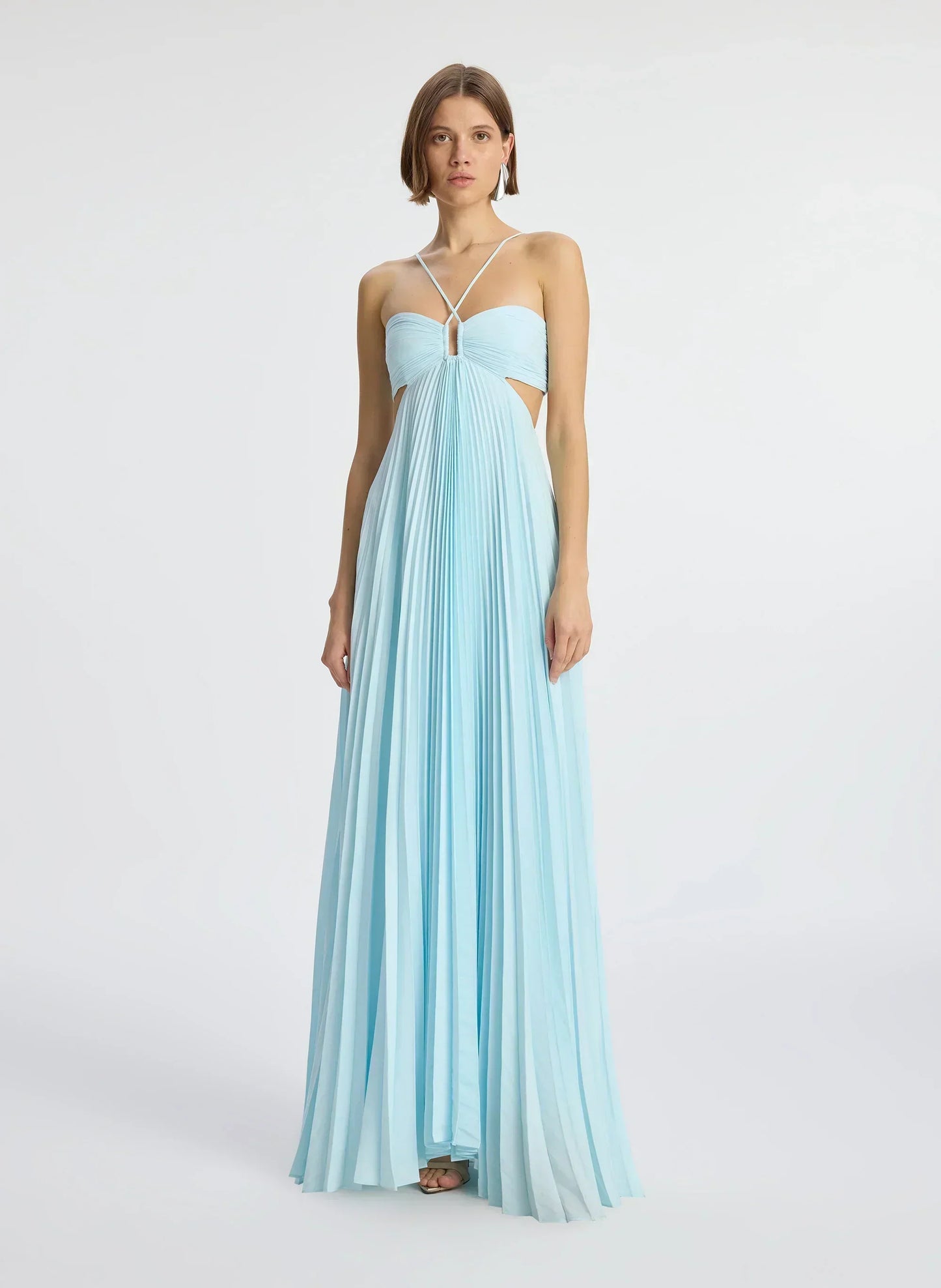Moira Matte Pleated Dress