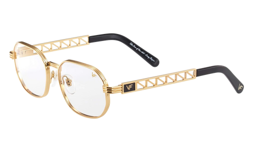 Hustler Jacques Cartier Edition 24KT "Yellow Gold / Clear" JCHU2 0002 11B5