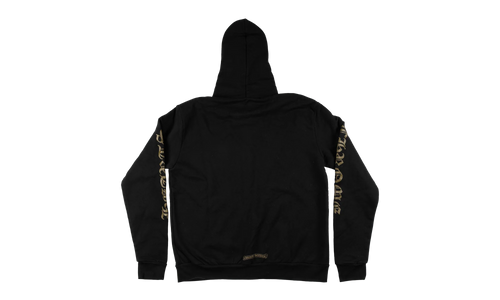 Vertical Logo Zip-Up Hoodie "Black/Olive" CHRM0852
