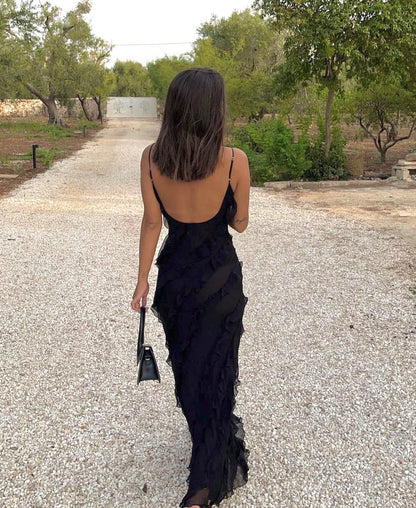 Amorie - Ruffle Dress with Romantic Look