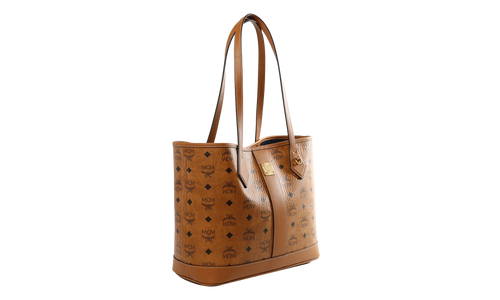 Liz Vi Shopper Bag "COGNAC - Small" MWPGSLR03 COGNAC