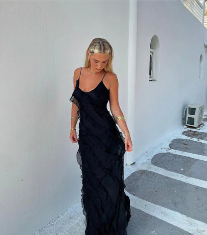 Amorie - Ruffle Dress with Romantic Look