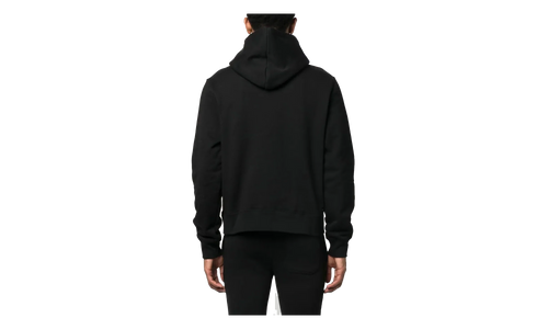 Micro MA Bar Pullover Hoodie "Black" PS23MJL034 001