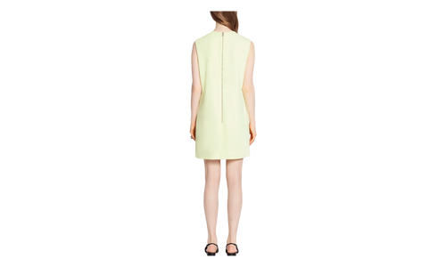 GATHERED NECK MINI DRESS "CITRON" RW DR0025 5606 P23_87