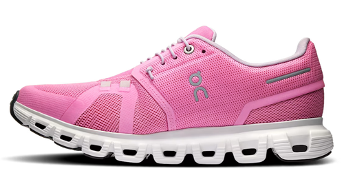 Running Cloud 6 Raspberry White (Women's)