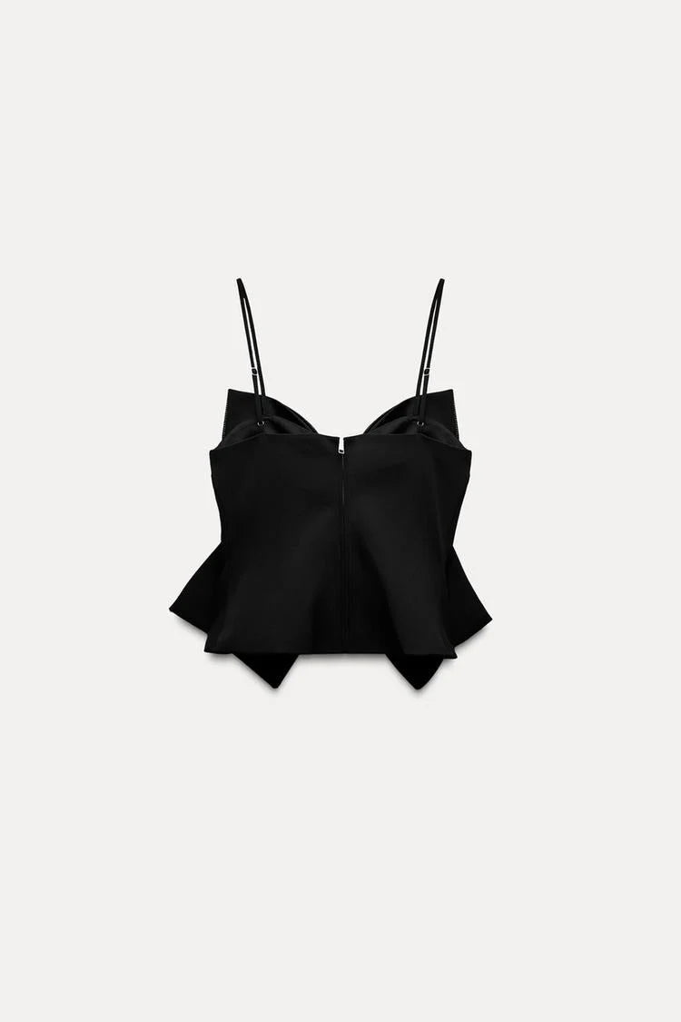 Livette - Sparkled Bow Top