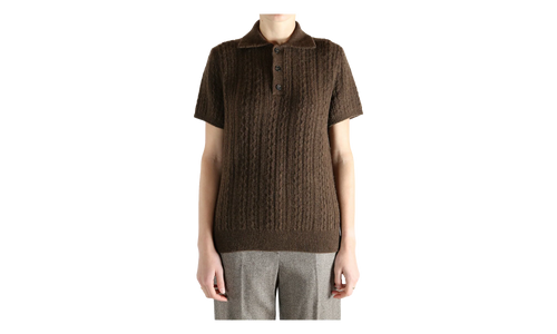 Polo Shirt WMNS "Brown" SH2GL0006 M13195 143