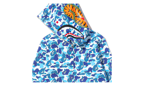 ABC Camo Shark Full Zip Hoodie "Blue" 0ZXSWM00915XO