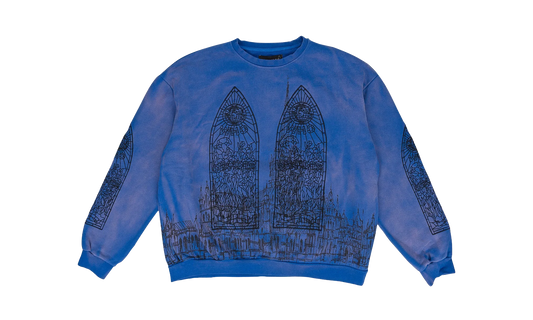 Cathedral Pullover Sweater "Blue" 1110060010FW24