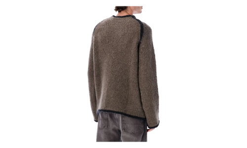 Rider Roundneck Sweater "Steel Mohair" M4253RS