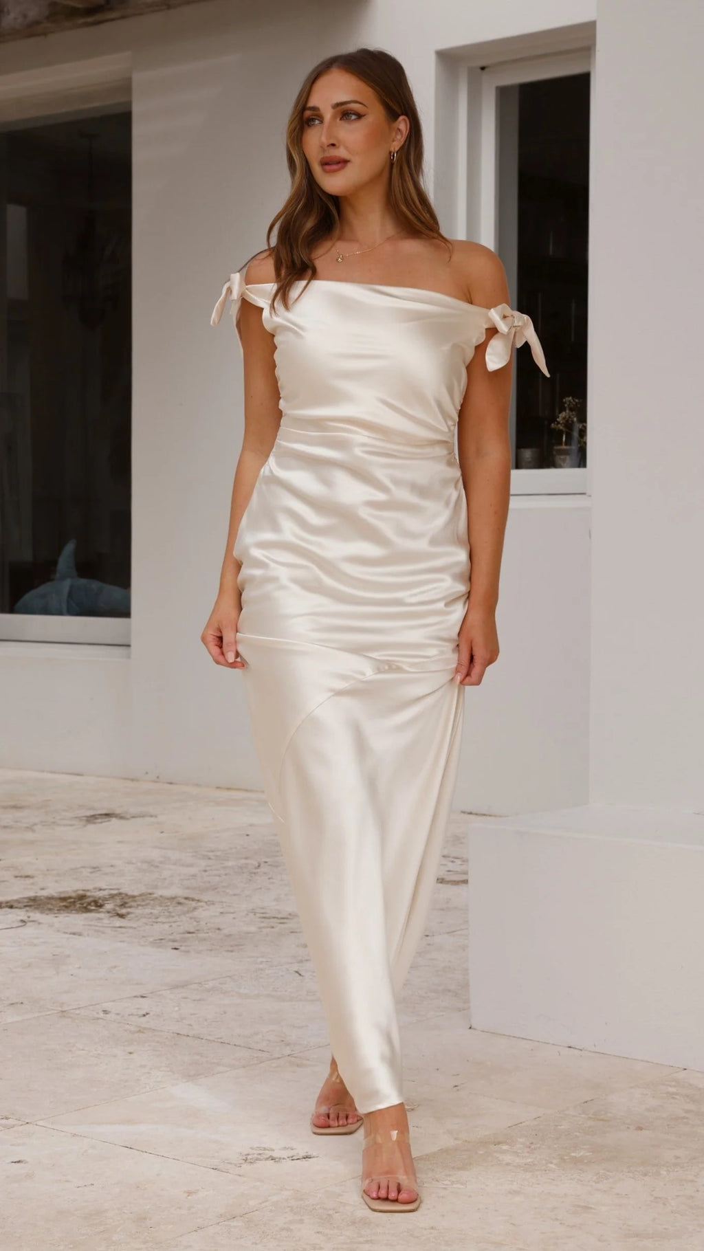 Frida Maxi Dress - Champagne